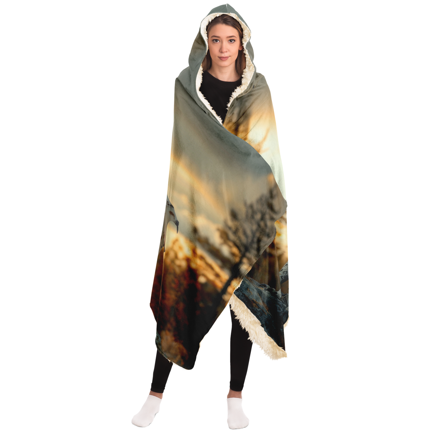 Dawnbringer Drake Hooded Blanket