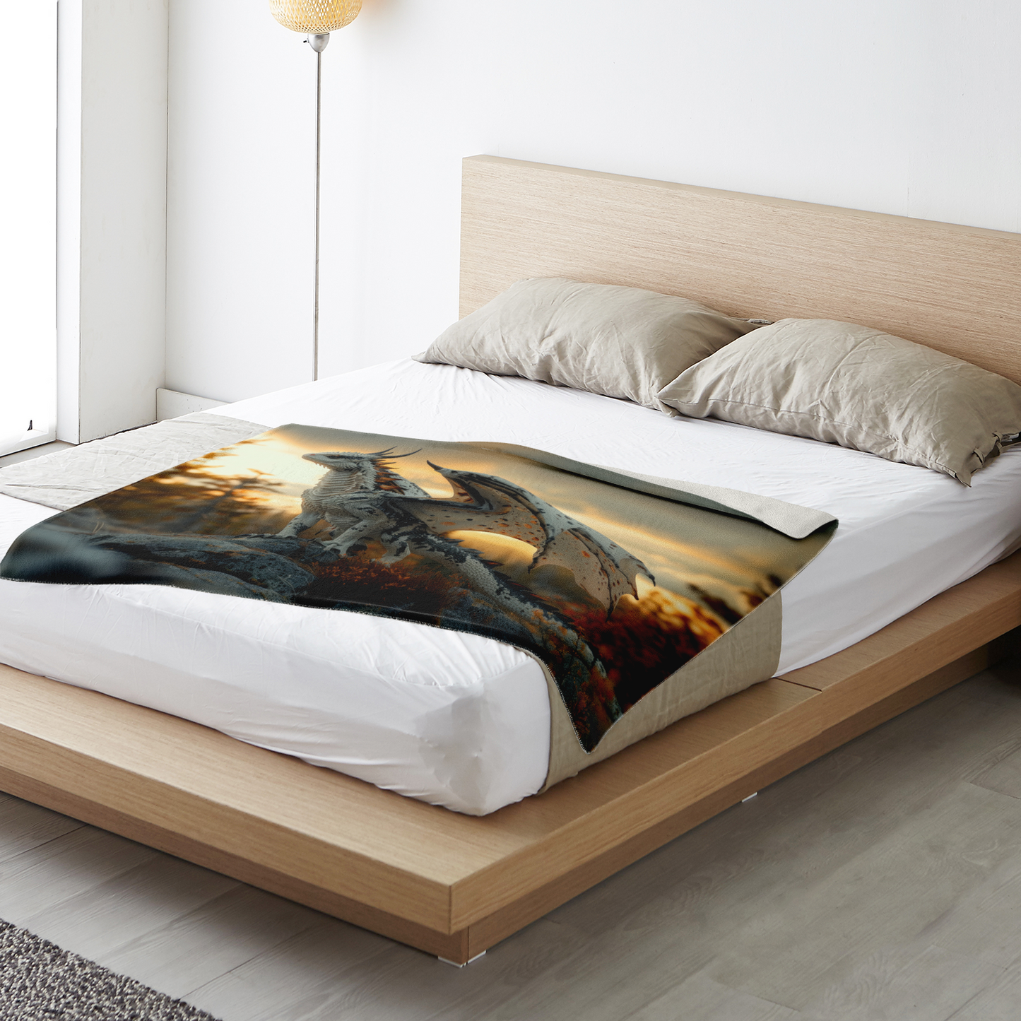 Dawnbringer Drake Premium Microfleece Blanket