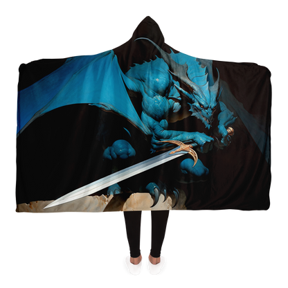 Draconic Deceiver Hooded Blanket