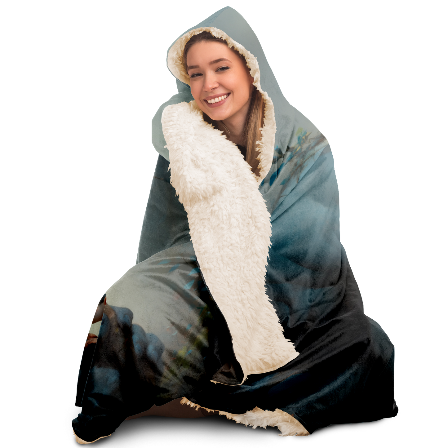 Lost And Found Hooded Blanket