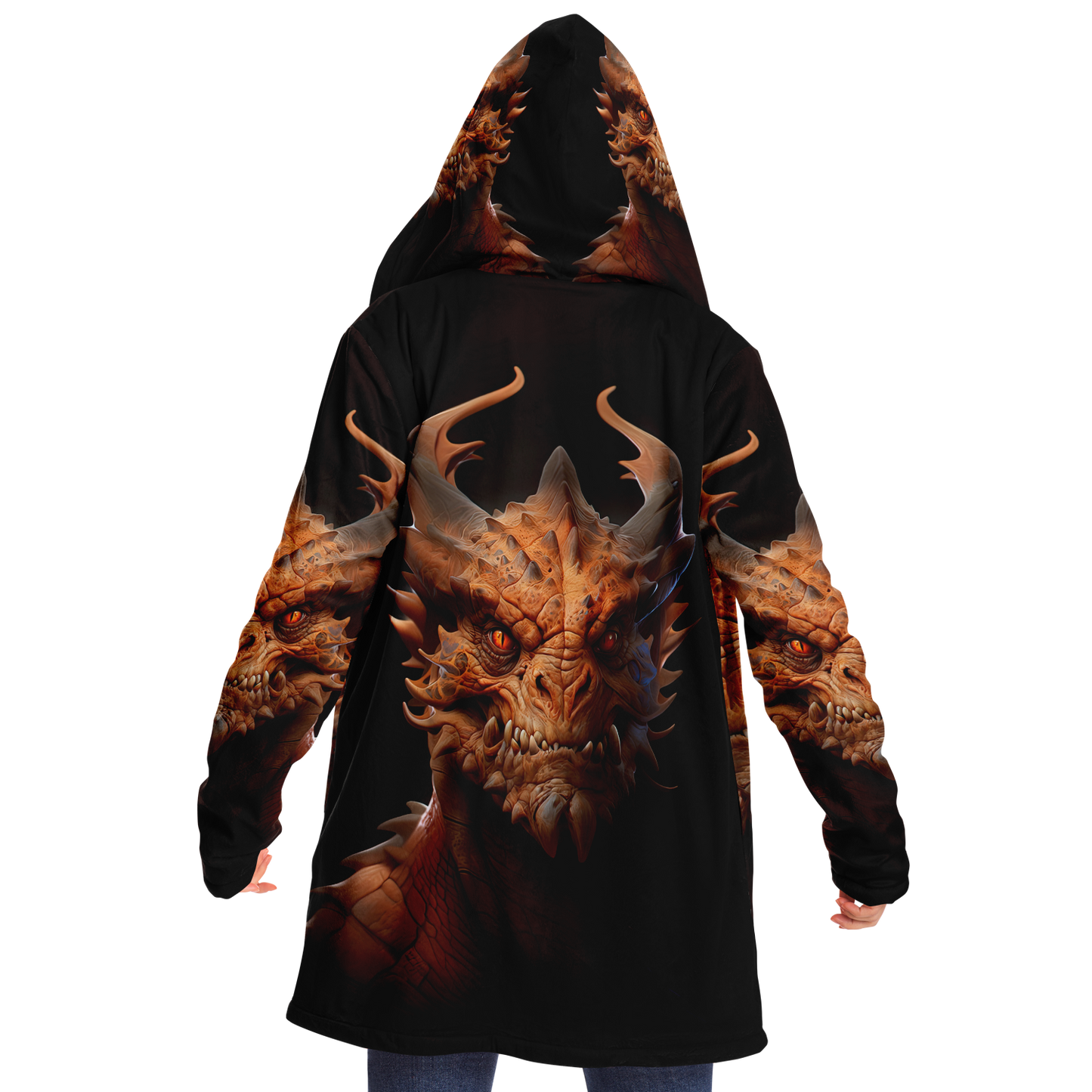 Dragonfire Draconian Microfleece Cloak