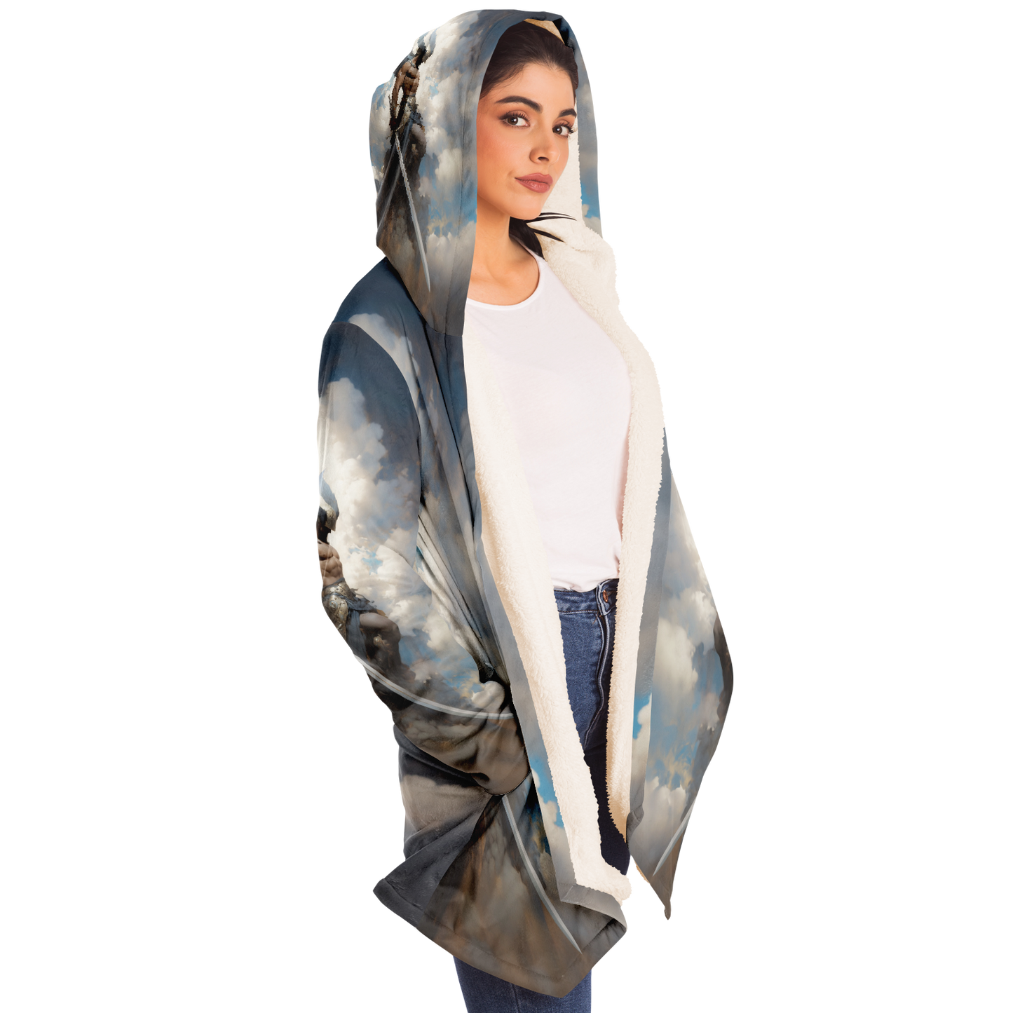 Celestial Judge Microfleece Cloak