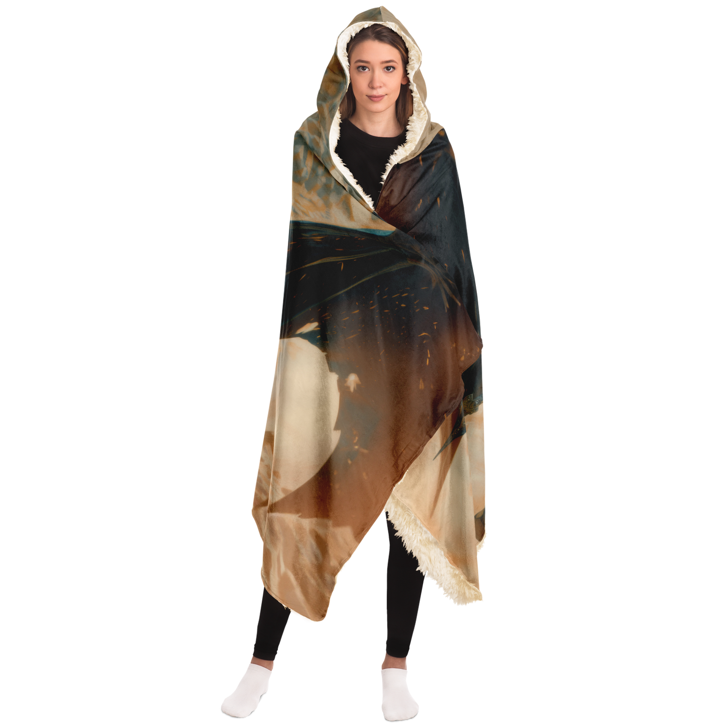 Winged Revenge Hooded Blanket