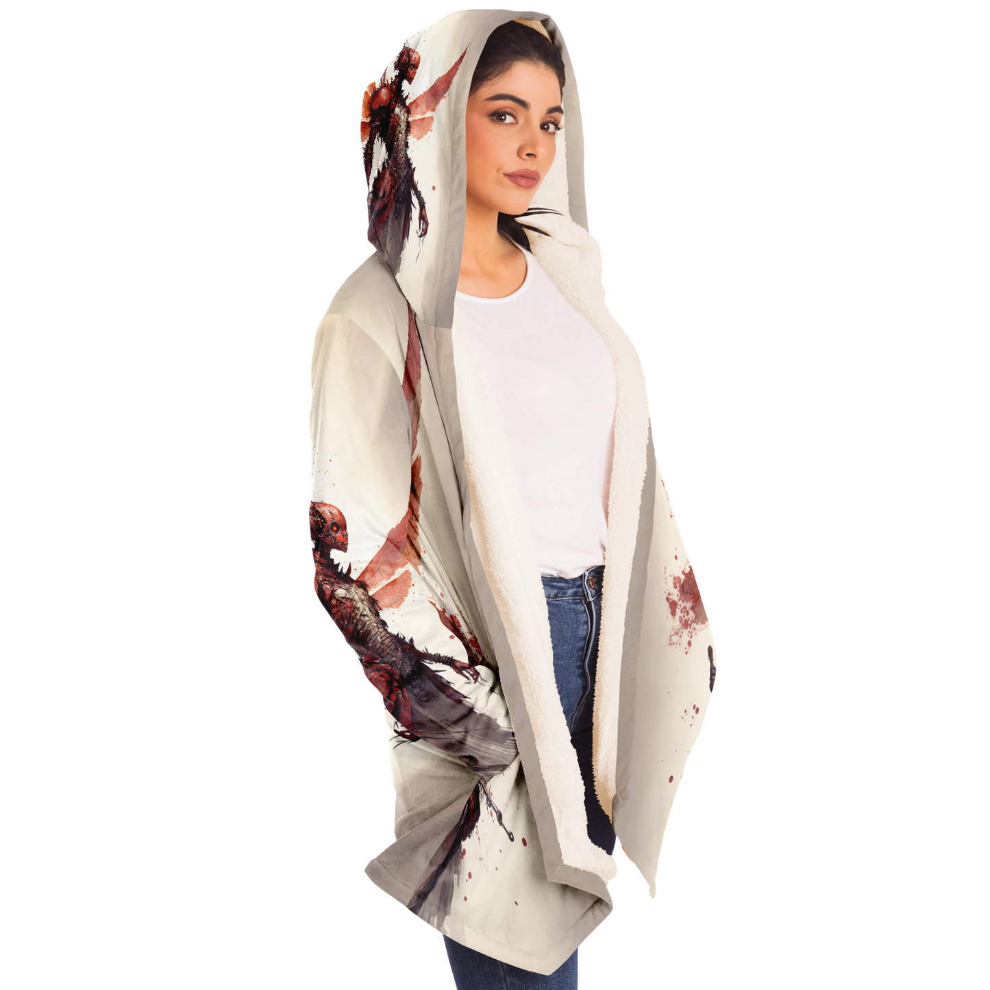 Dragon Spryte Commander  Microfleece Cloak