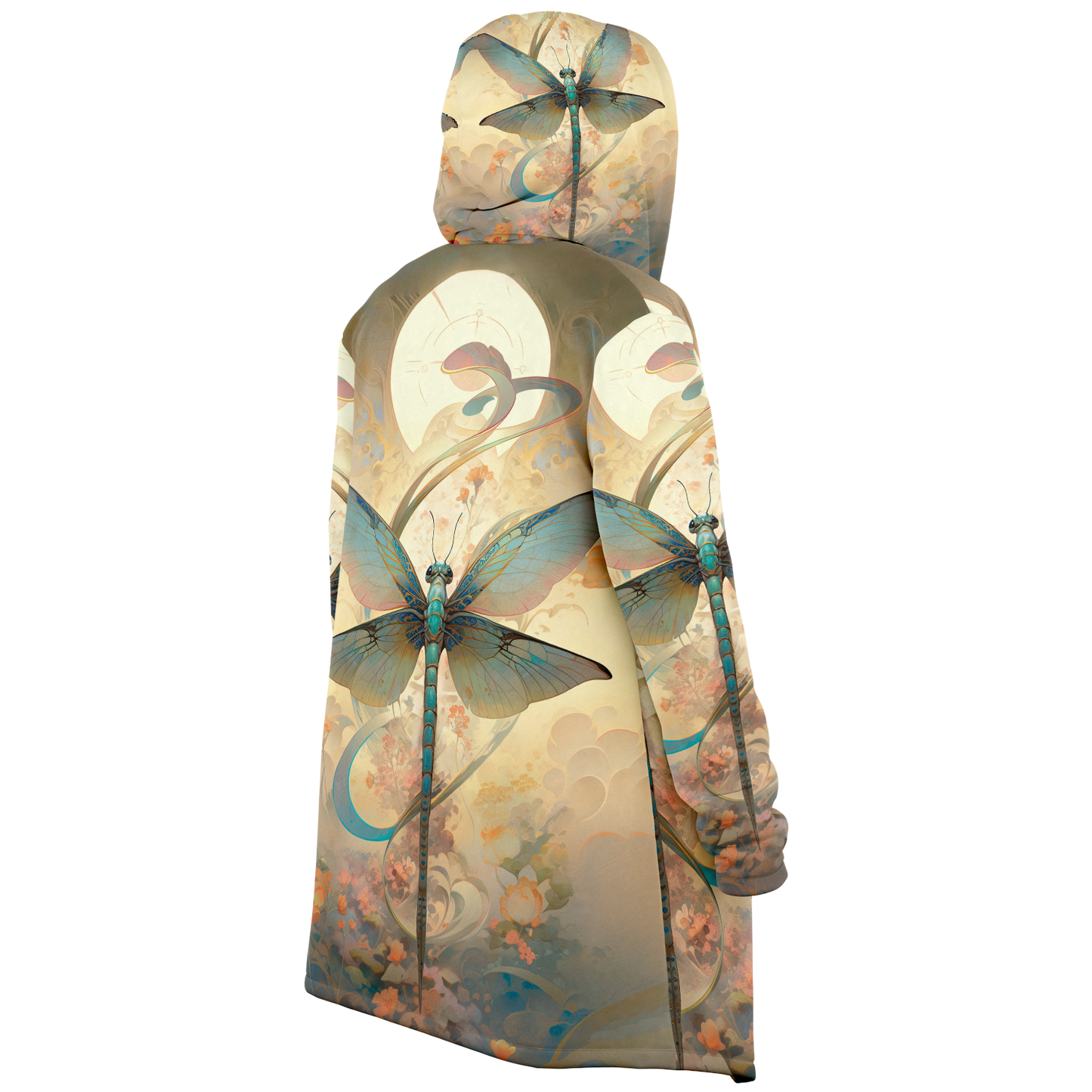 Zen Dragonfly Microfleece Cloak