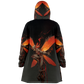 Flaming Dragonspryte Microfleece Cloak