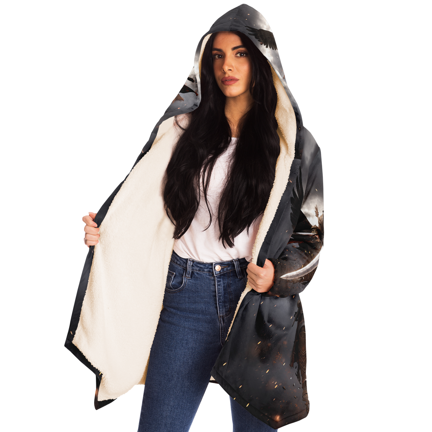 Valkyrie Justice Microfleece Cloak