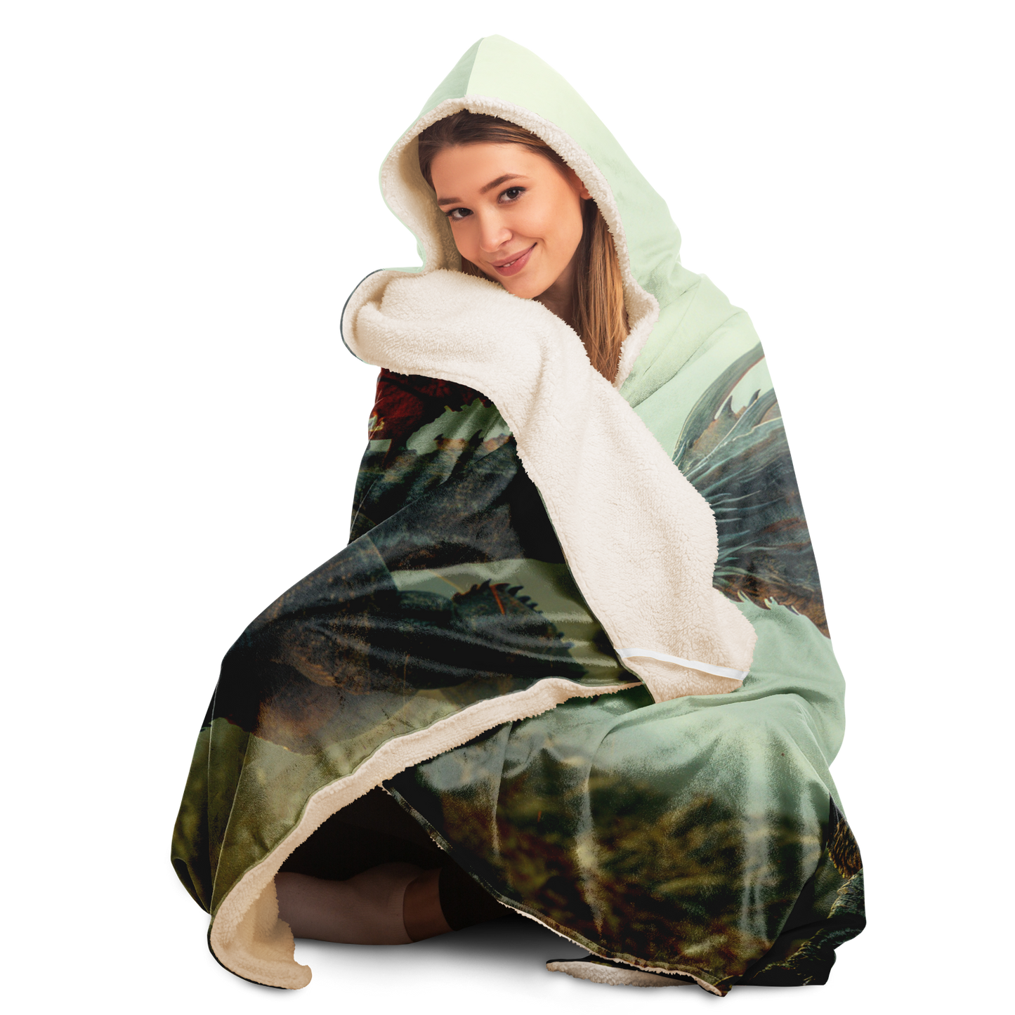 Dragon Captain Hooded Blanket