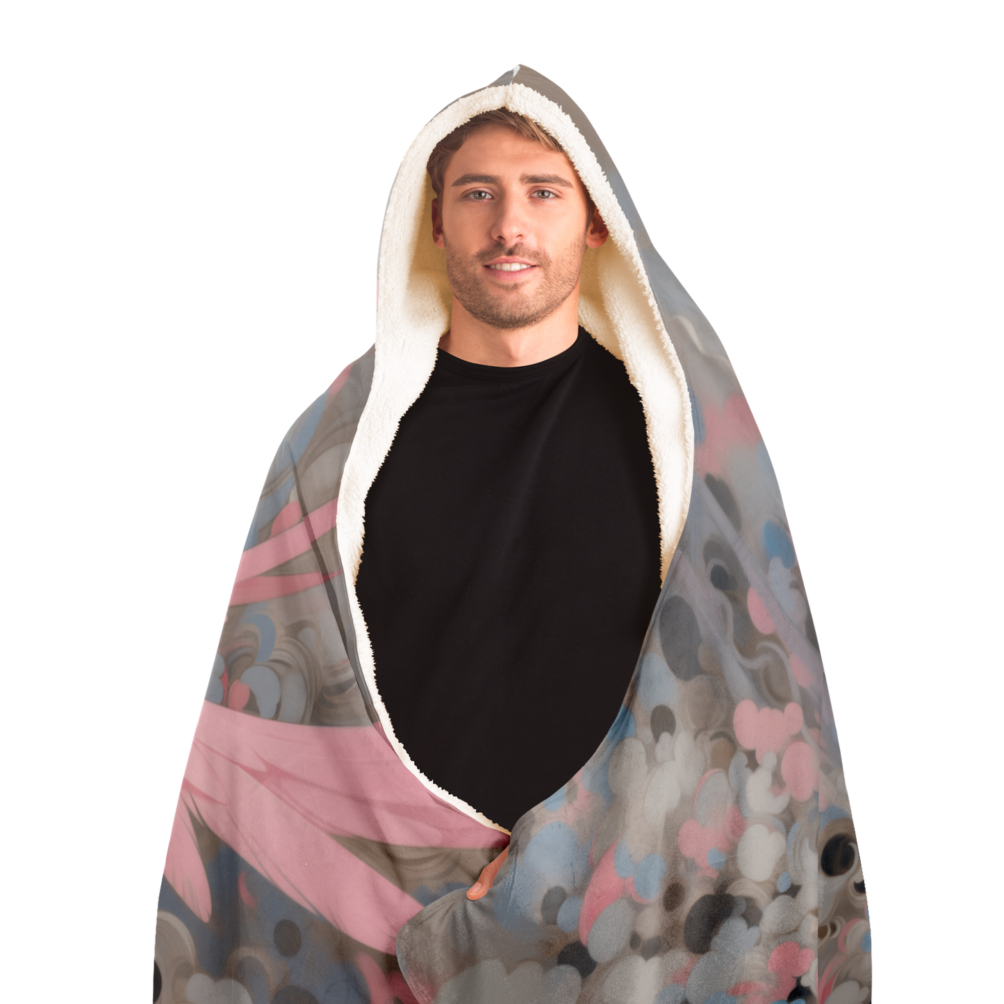 Cupids Disappointment Hooded Blanket