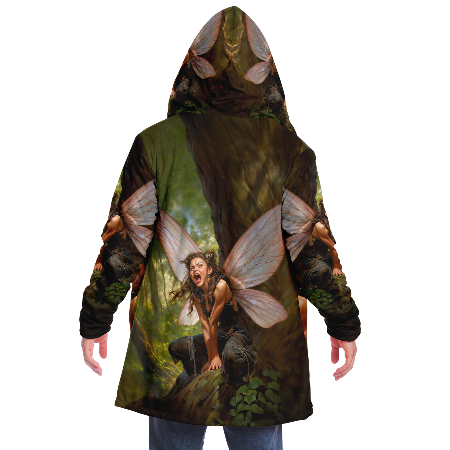 I Dont Care! Microfleece Cloak