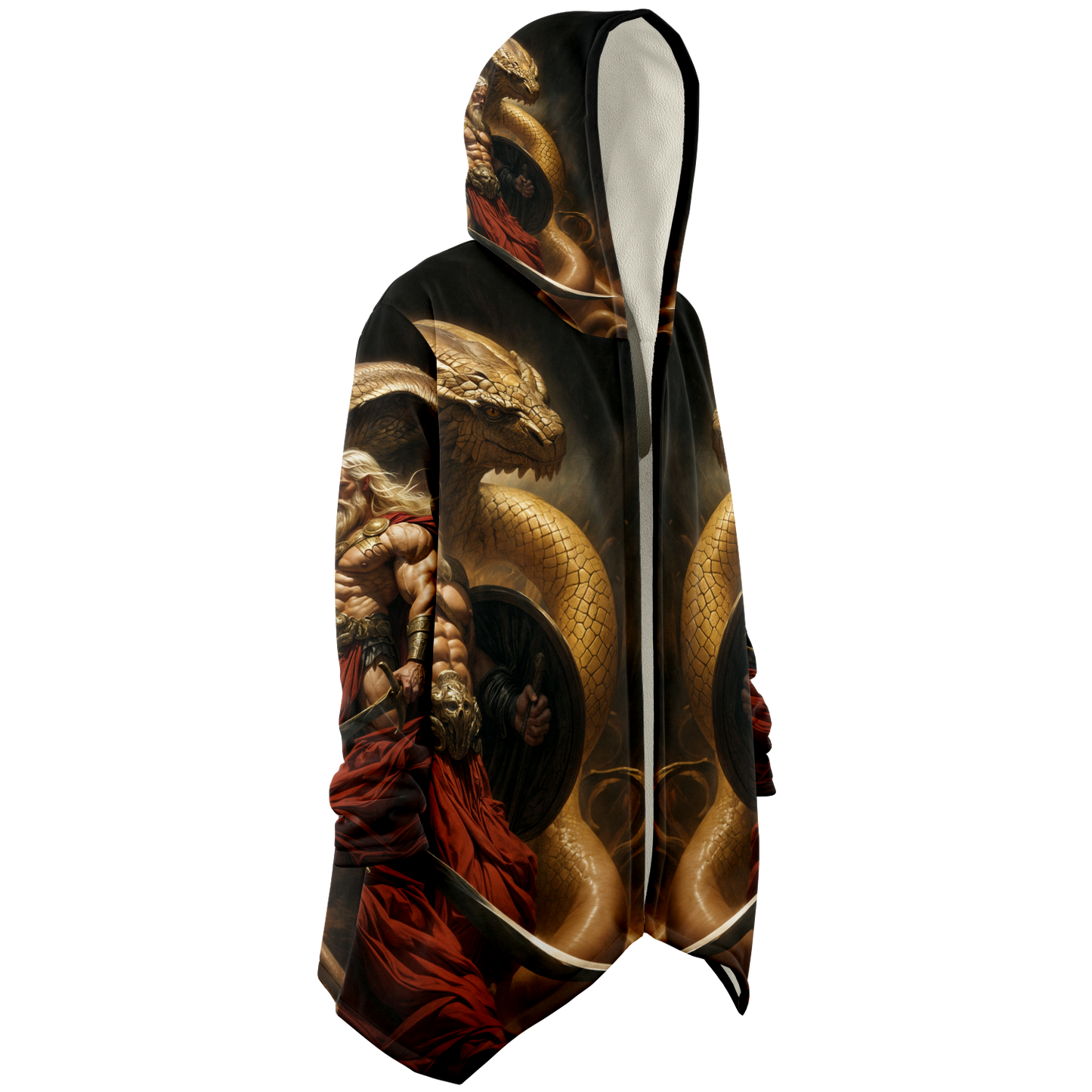 Serpent King Microfleece Cloak