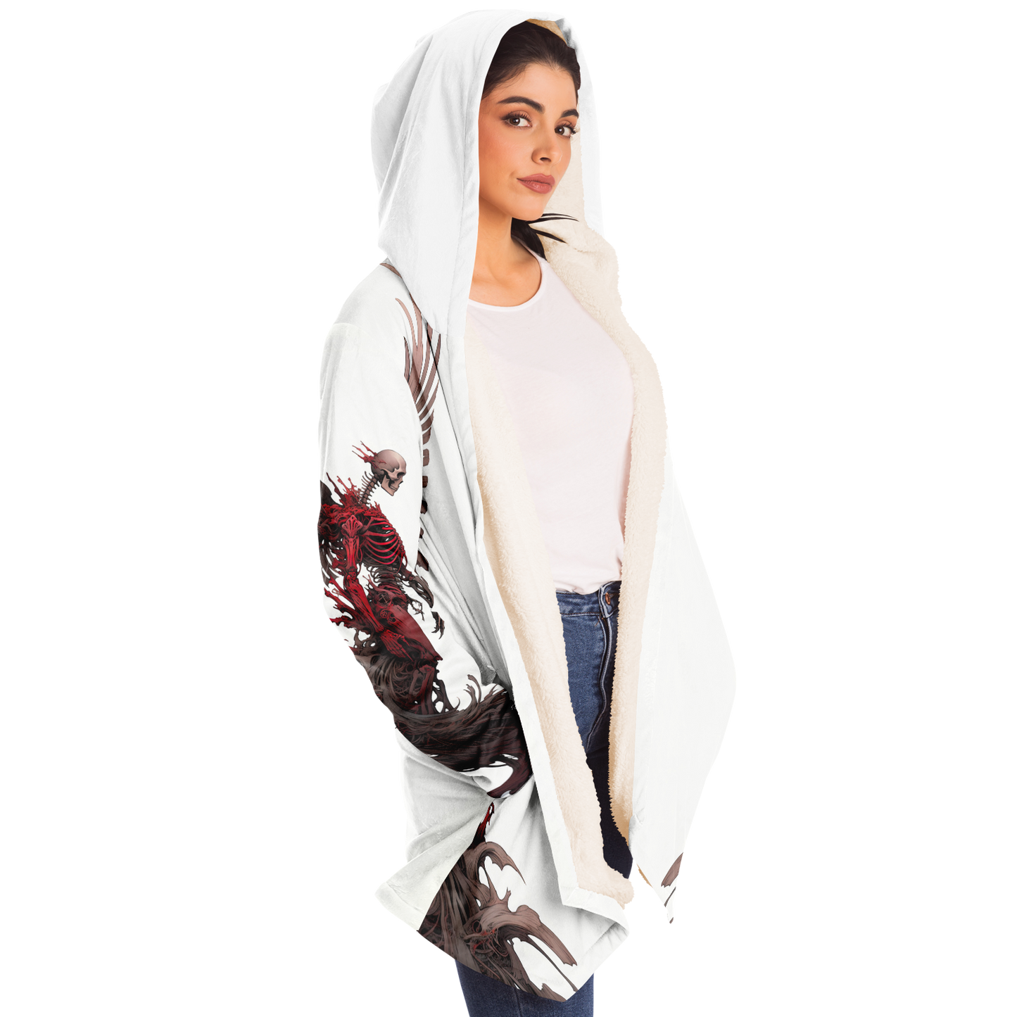 Mortal Immortal Microfleece Cloak