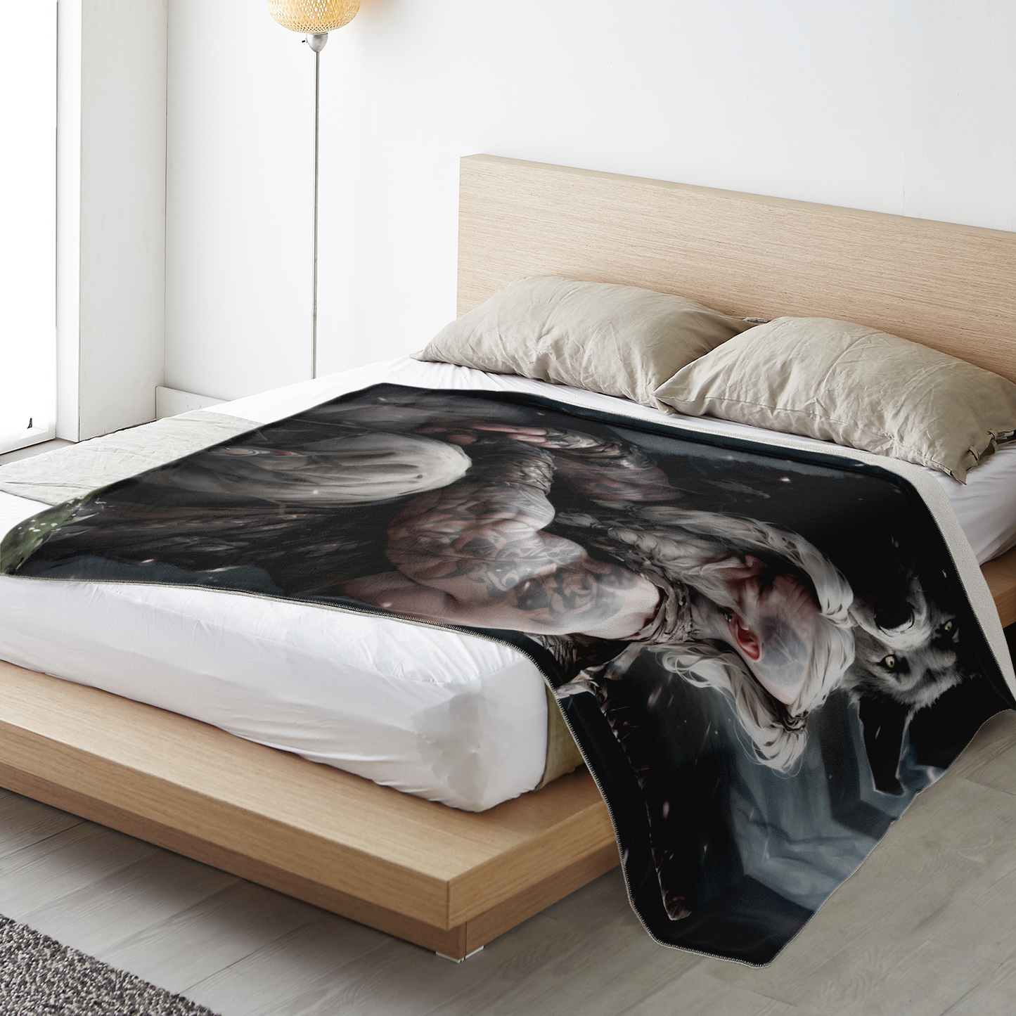 Tired Premium Microfleece Blanket