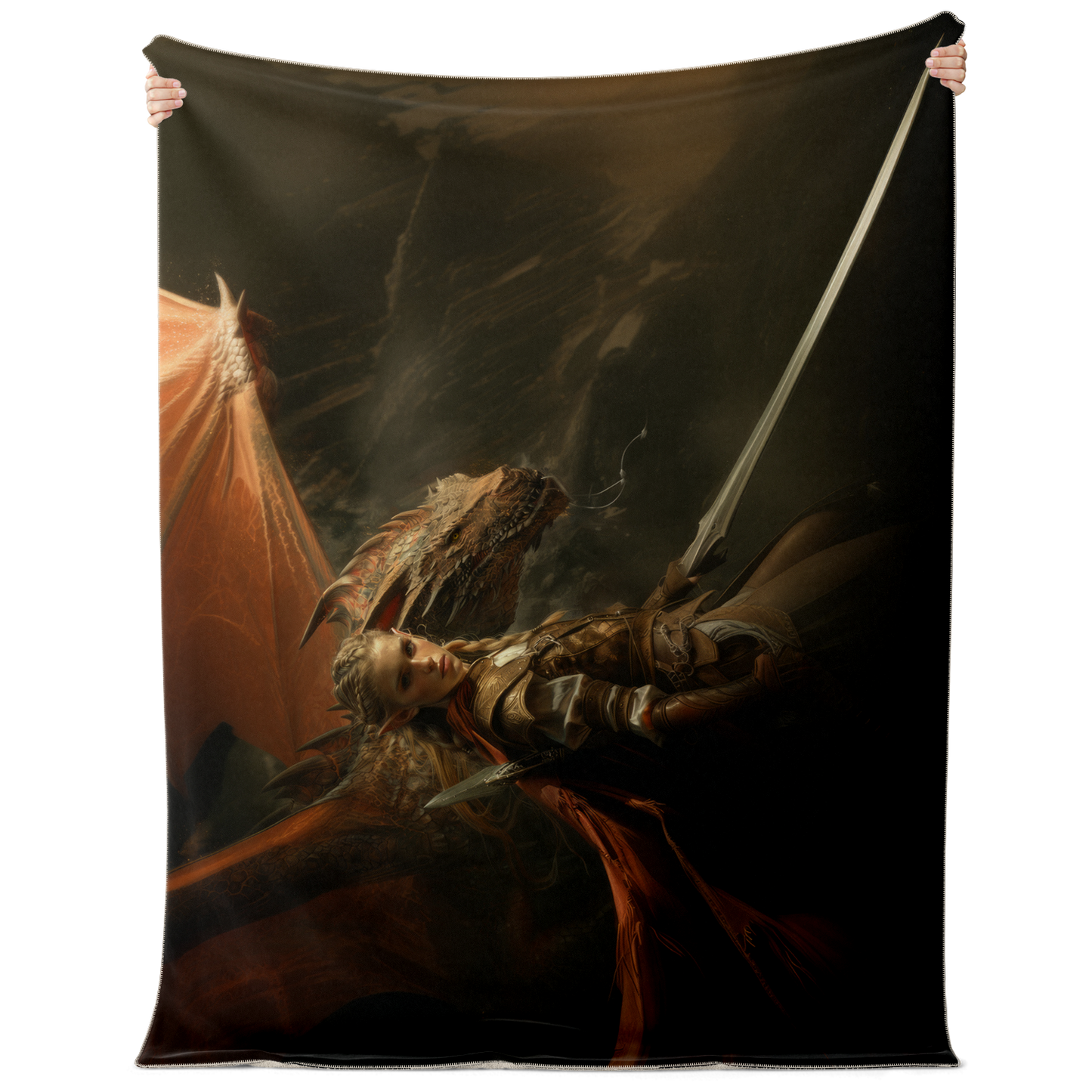 Dragon Scout Premium Microfleece Blanket