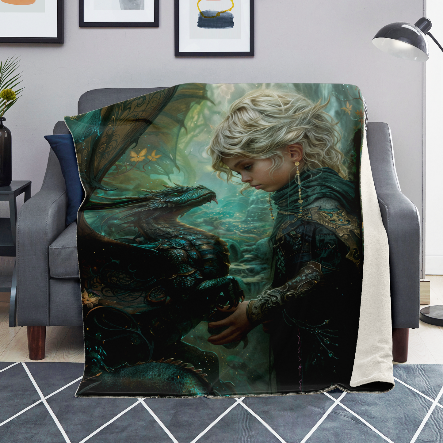 Destined Souls Premium Microfleece Blanket