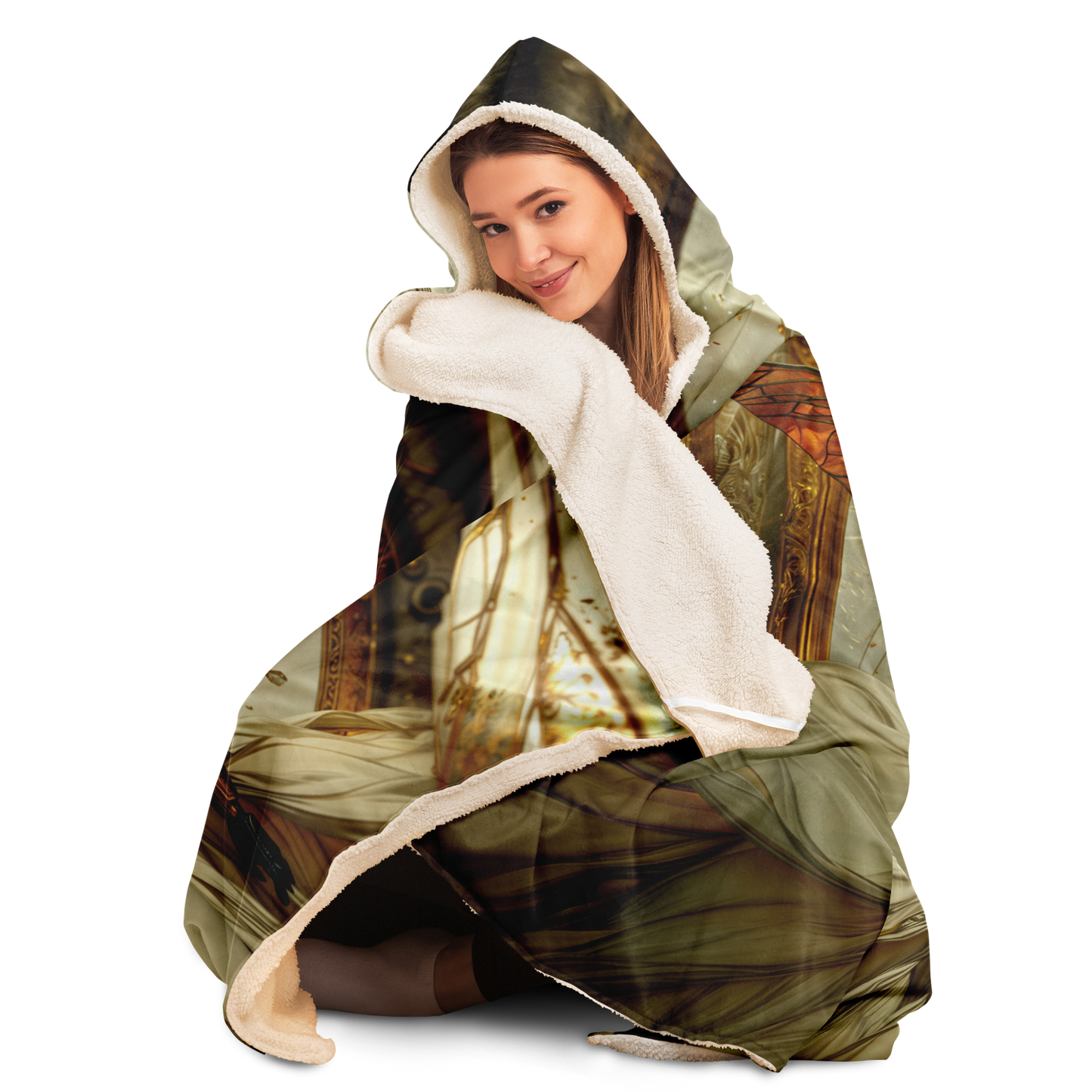 Timeweaver's Flight Hooded Blanket