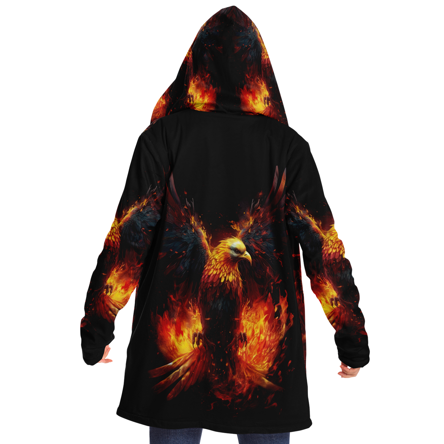 Phoenix Resurrection Microfleece Cloak