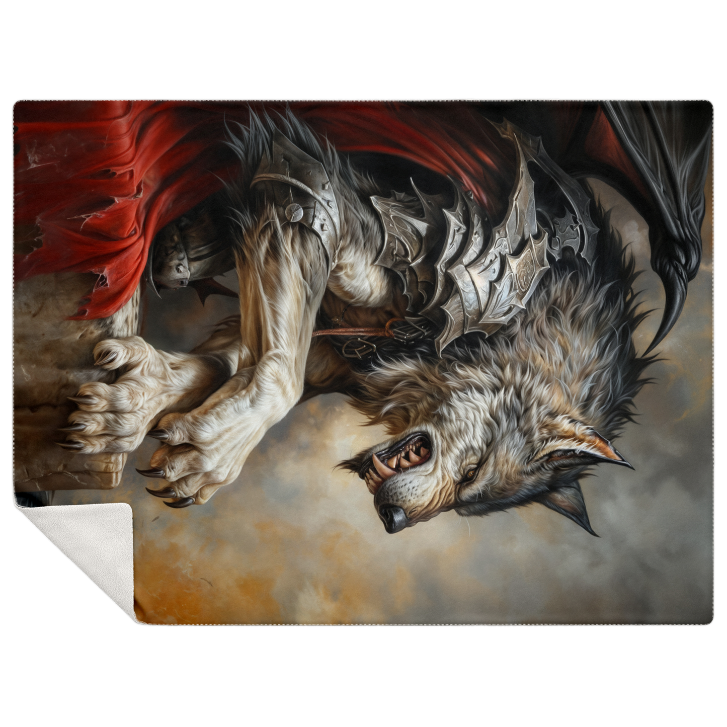 Dracowolf Premium Microfleece Blanket