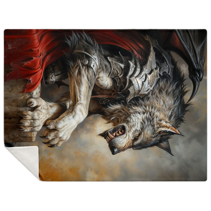 Dracowolf Premium Microfleece Blanket