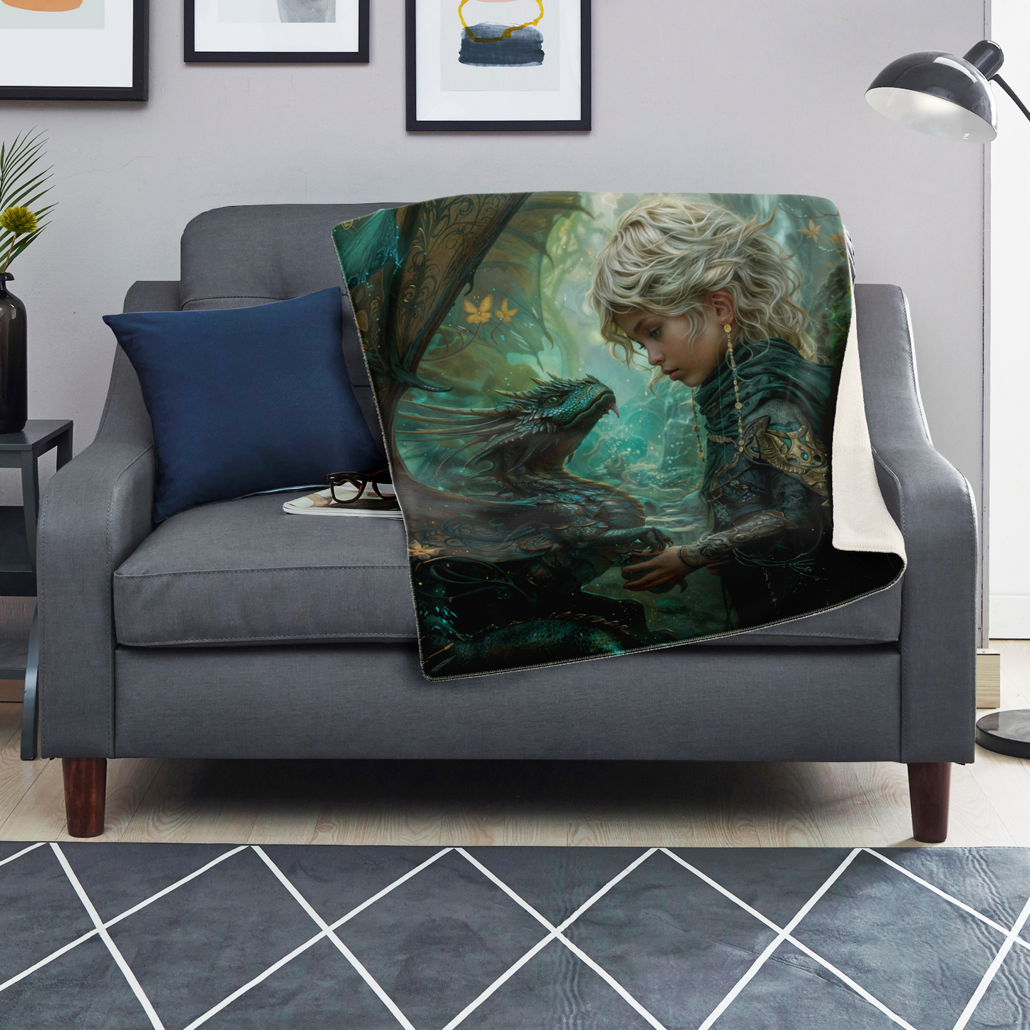 Destined Souls Premium Microfleece Blanket