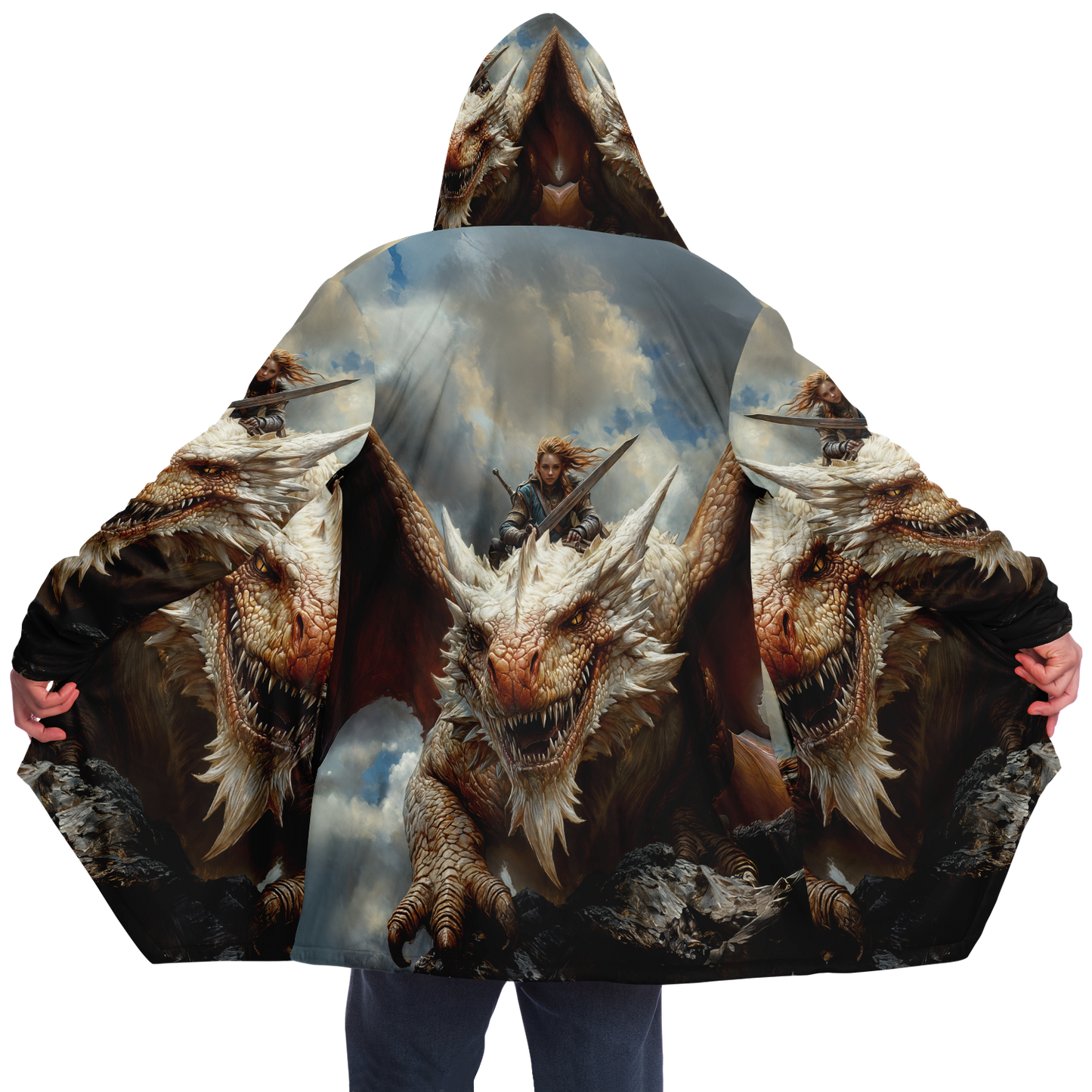 Skyborn Fury Microfleece Cloak