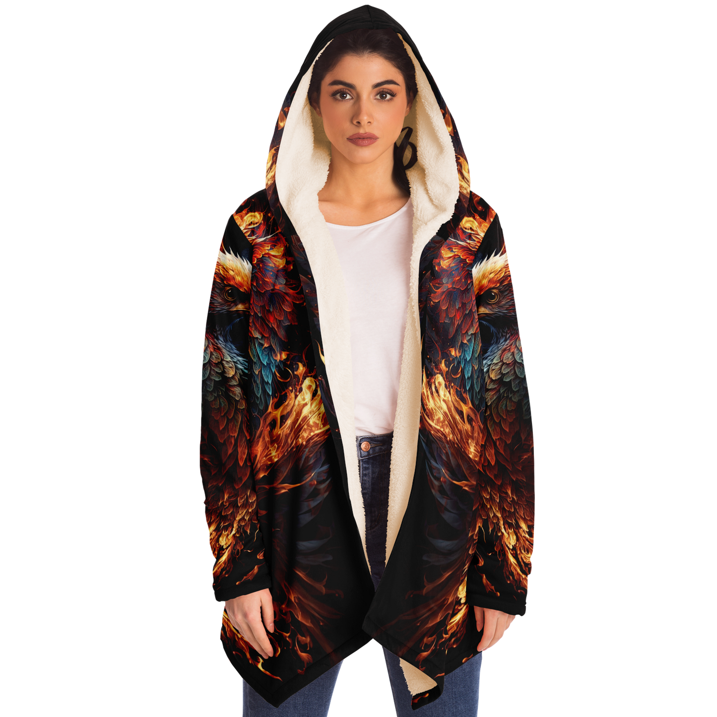 Phoenix Flare Microfleece Cloak