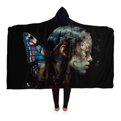 Butterfly Dreams Hooded Blanket