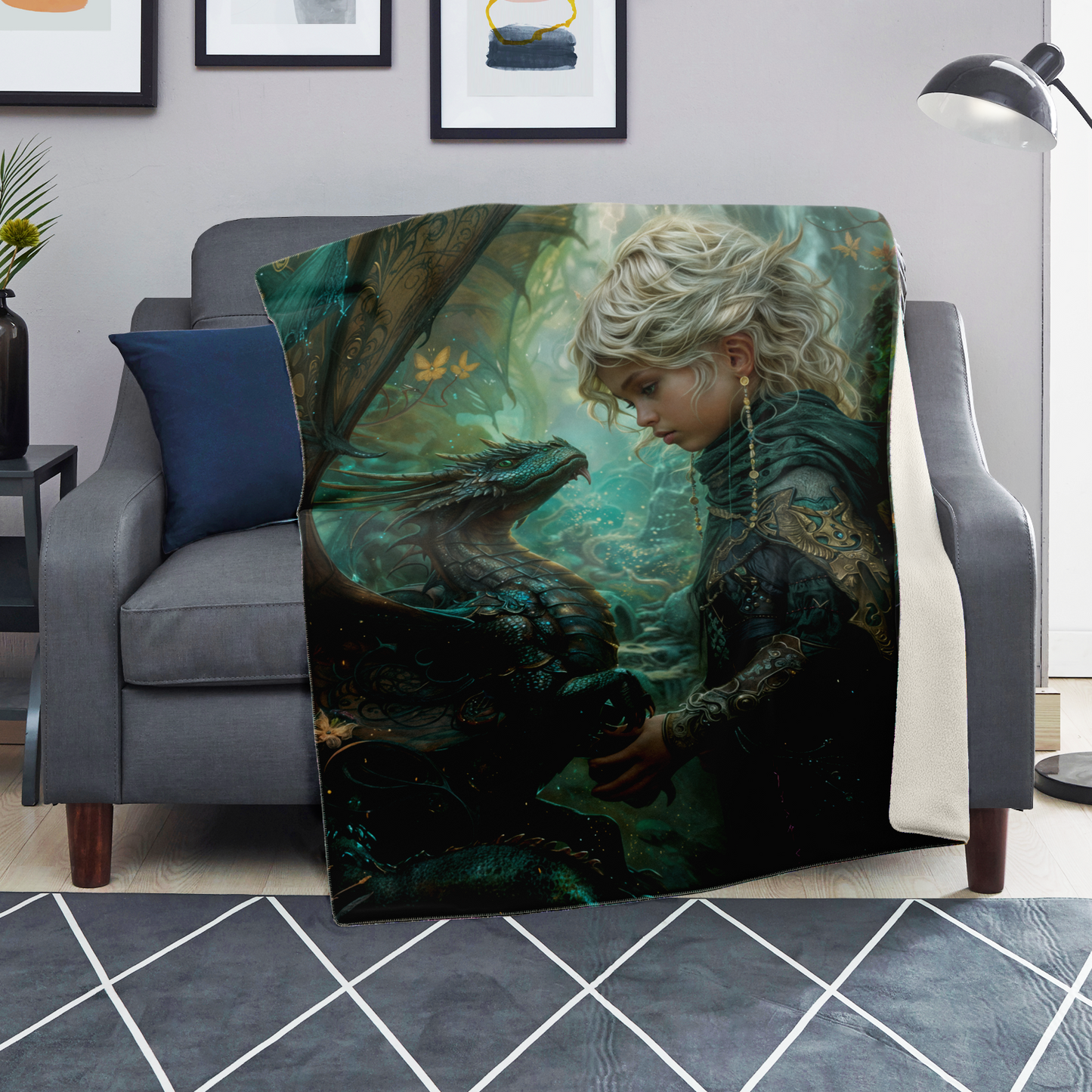 Destined Souls Premium Microfleece Blanket