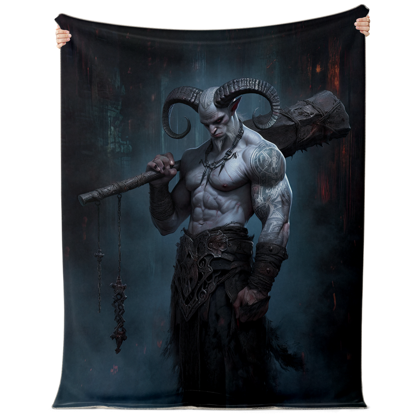 Fiend Premium Microfleece Blanket