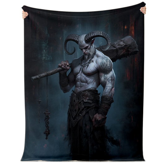 Fiend Premium Microfleece Blanket