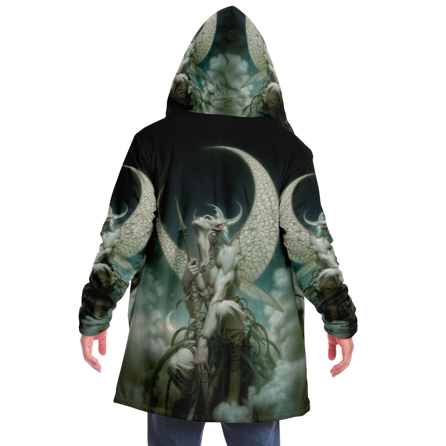 The Eternal Moons Celestial Warrior Microfleece Cloak