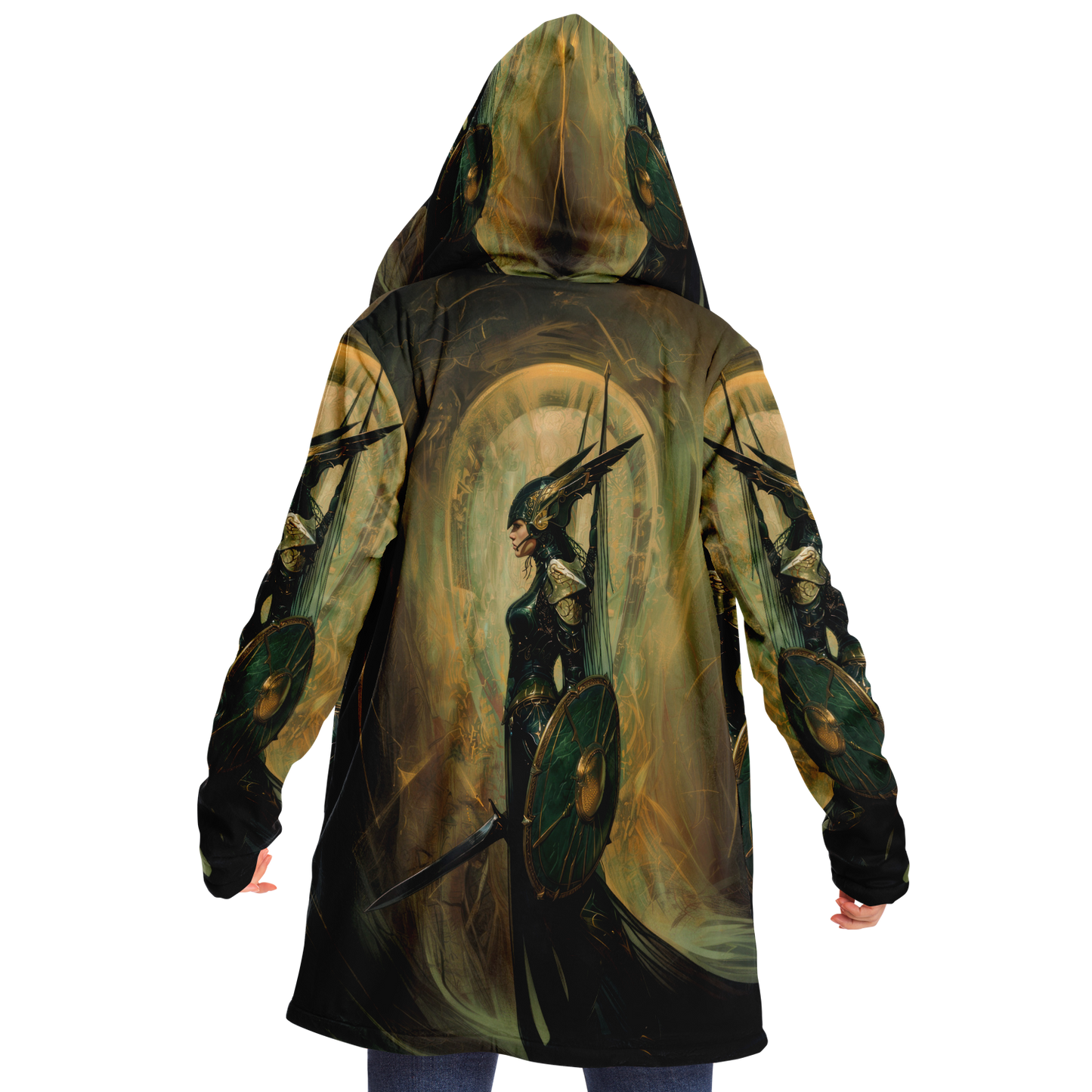 Elite Elven Guardian Microfleece Cloak