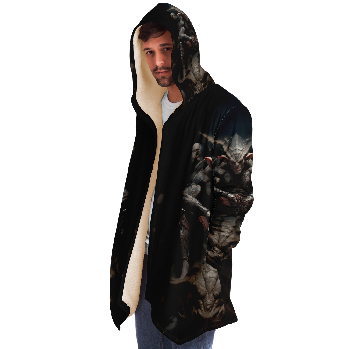 Draconian Goblin King Microfleece Cloak