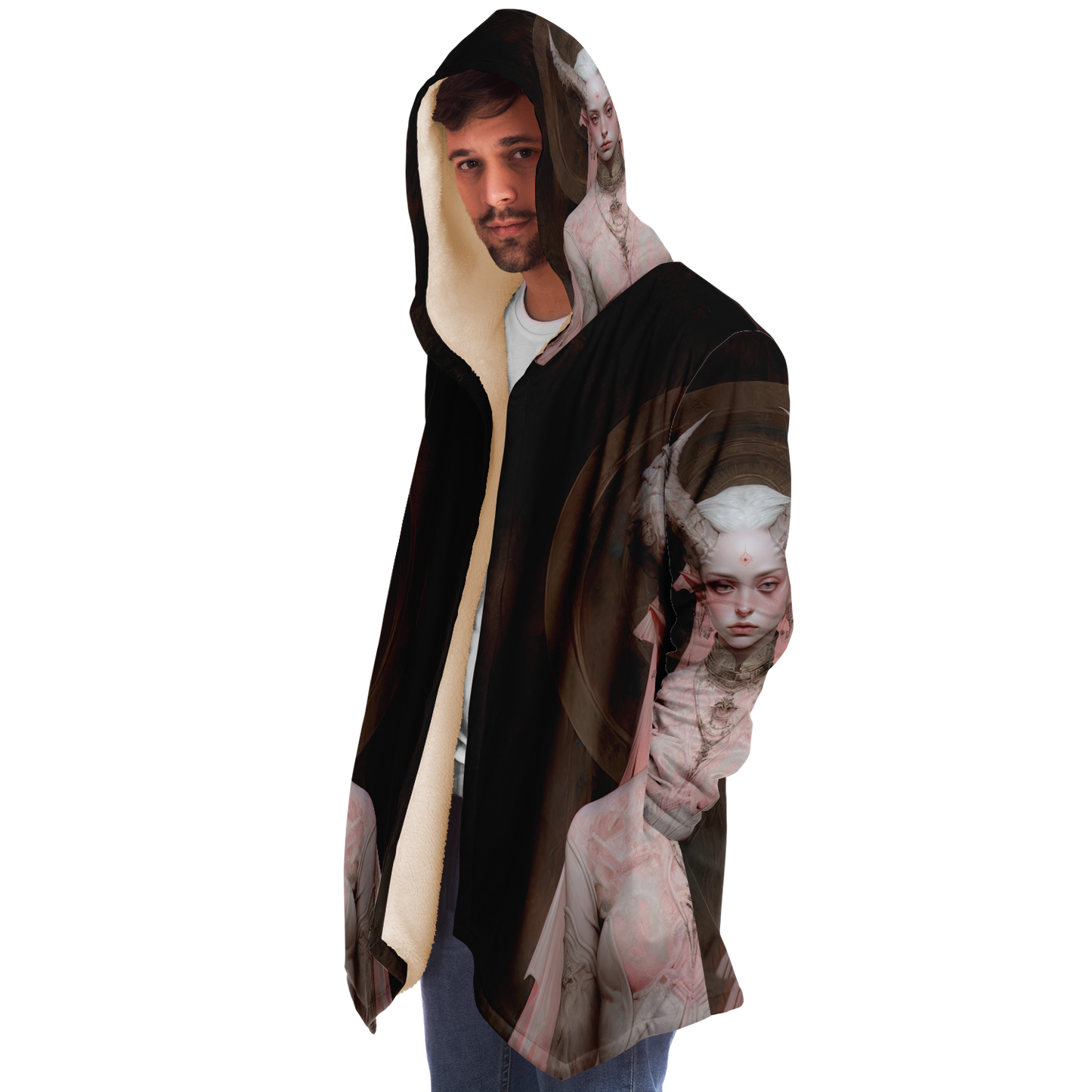 Faun Princess Microfleece Cloak