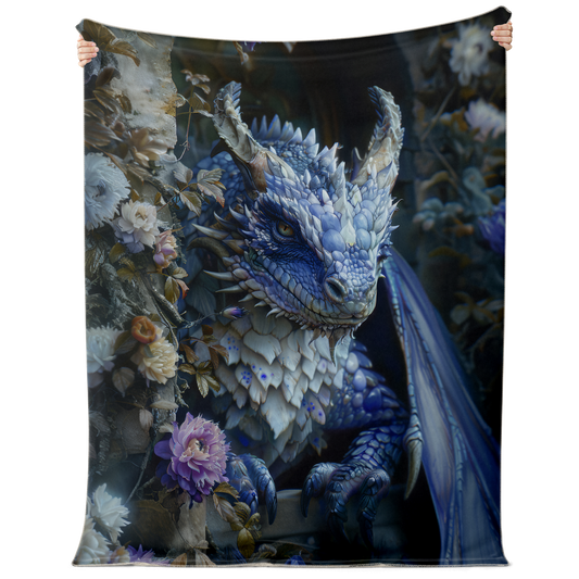 Petalwings Perch Premium Microfleece Blanket