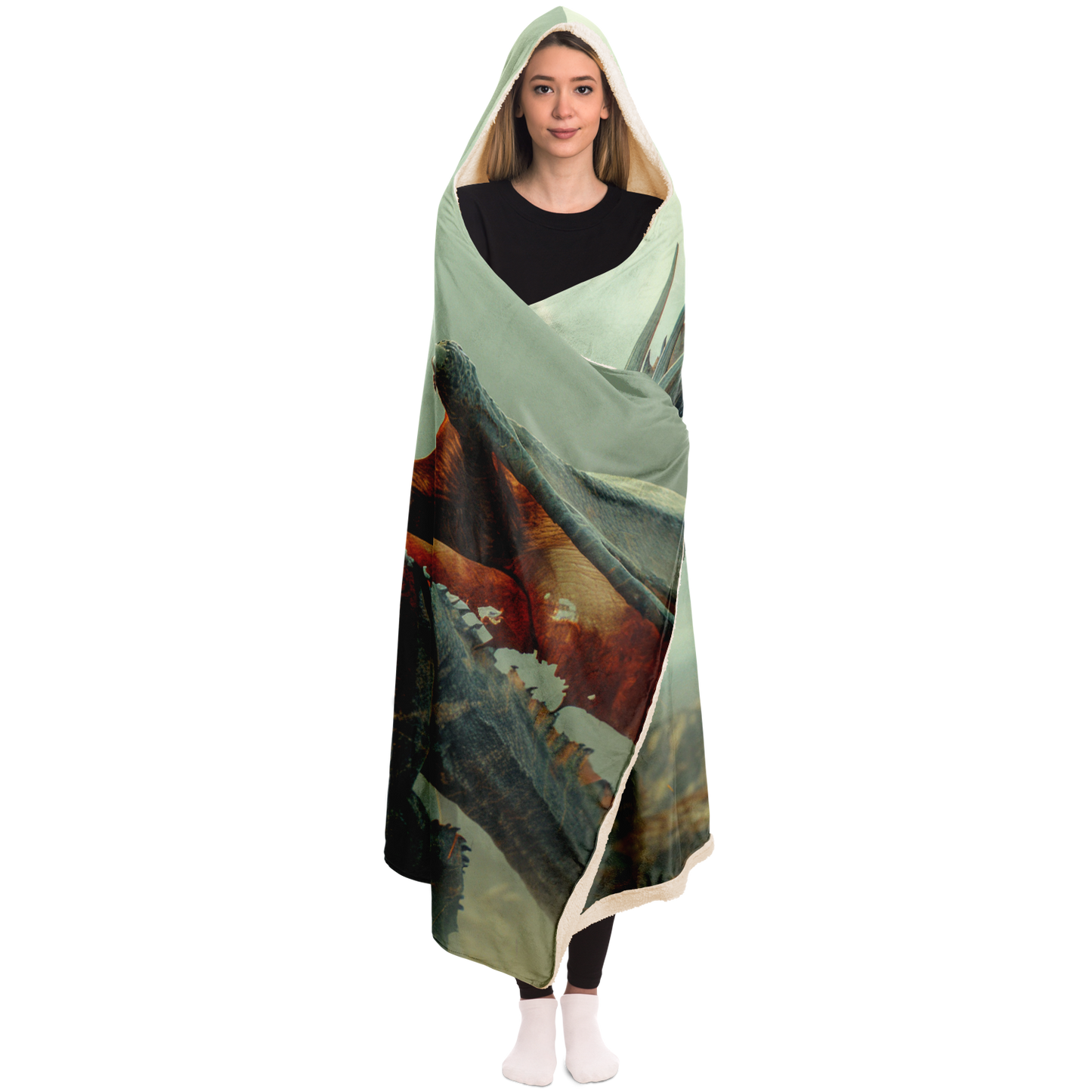 Dragon Captain Hooded Blanket