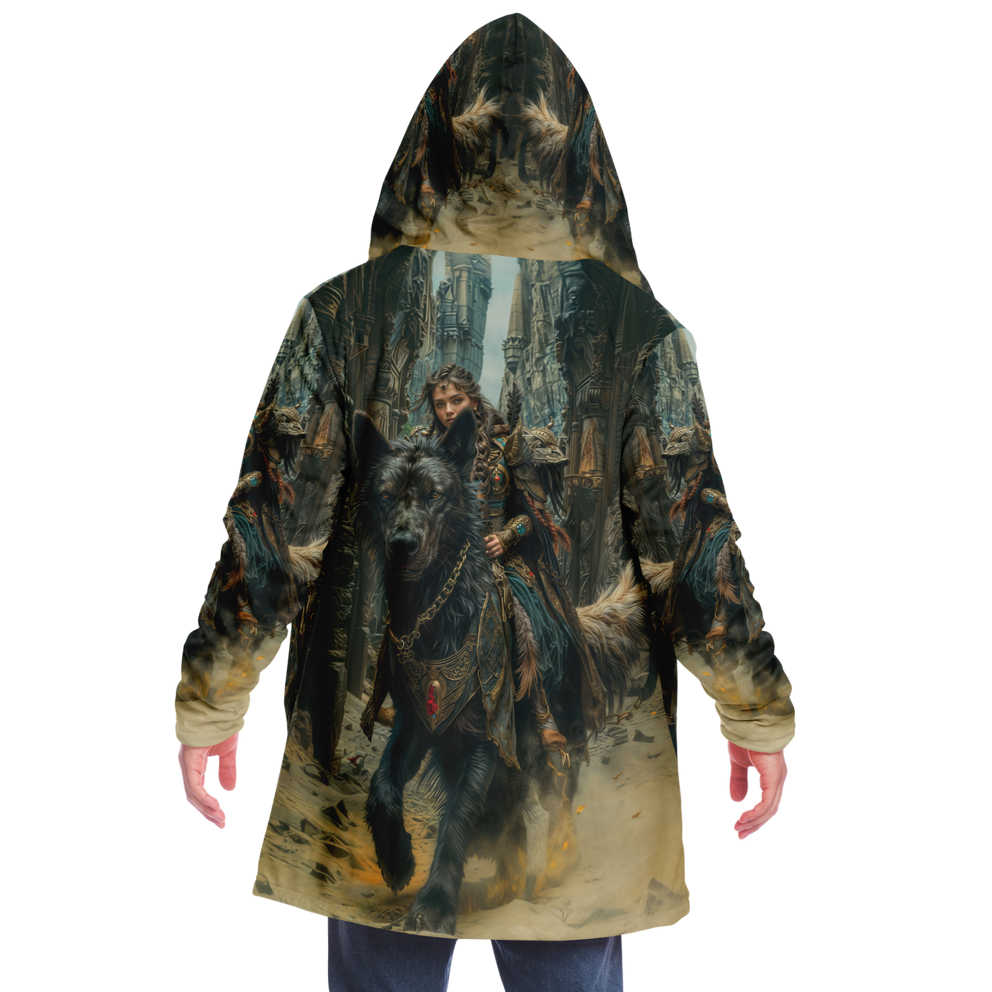 Midnight Rider Microfleece Cloak