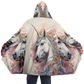 Fluro Unicorn Microfleece Cloak