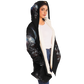 Cybernetic Butterfly Microfleece Cloak