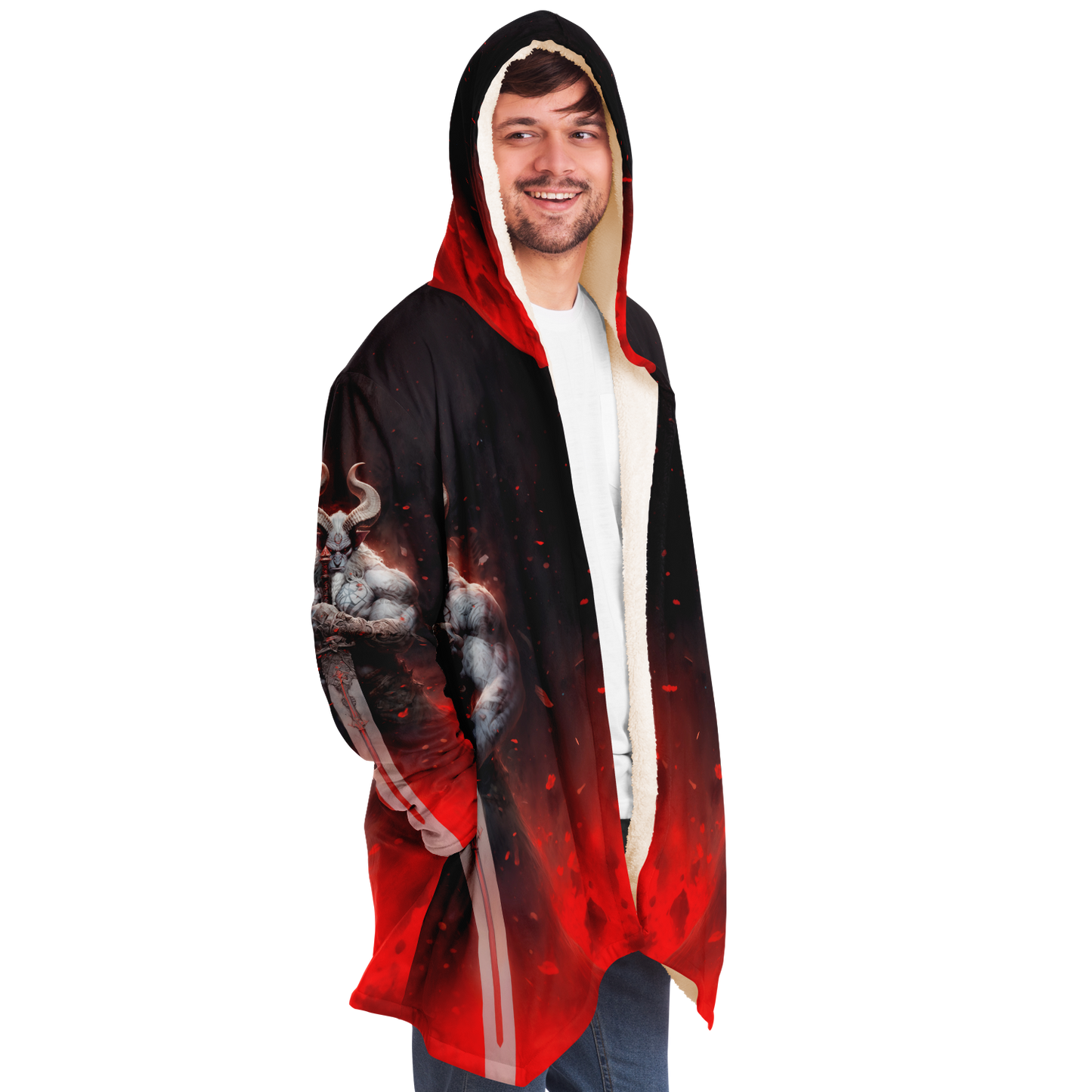 Hellforge Minotaur Microfleece Cloak