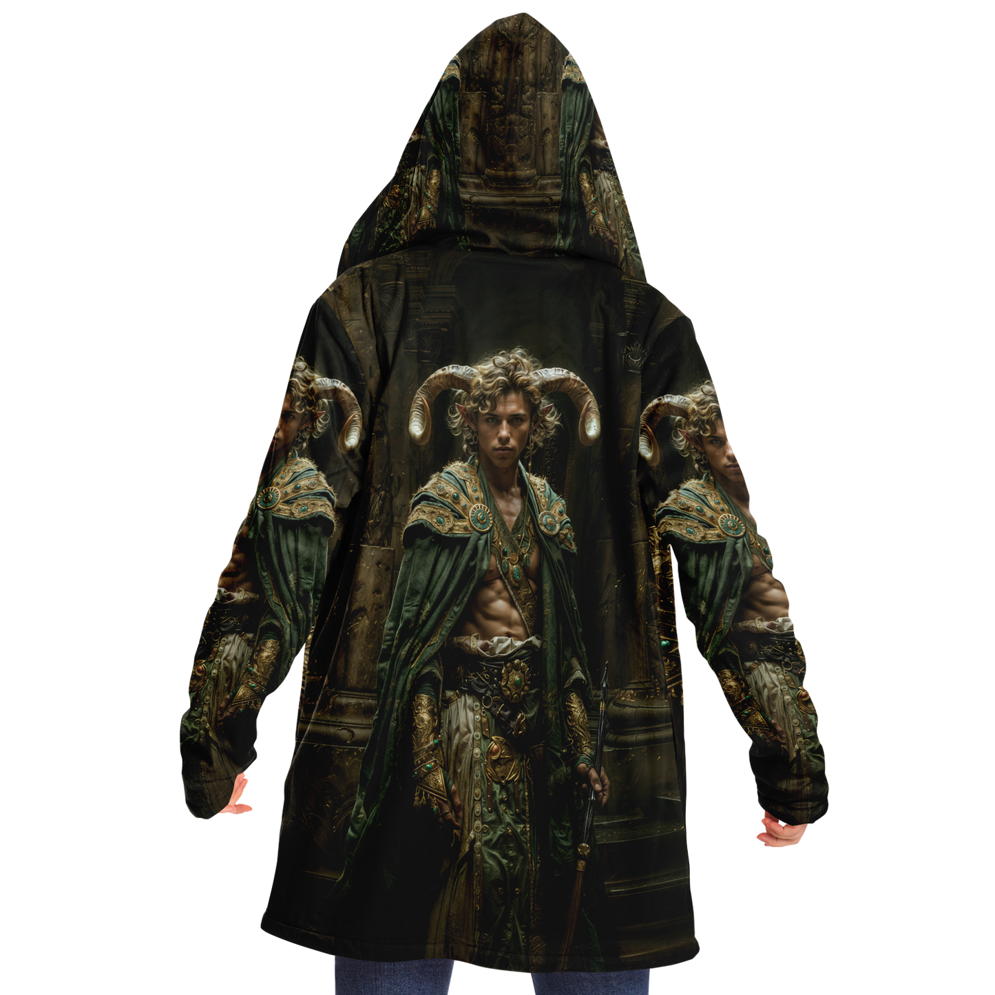 Mage Temple Guard Microfleece Cloak