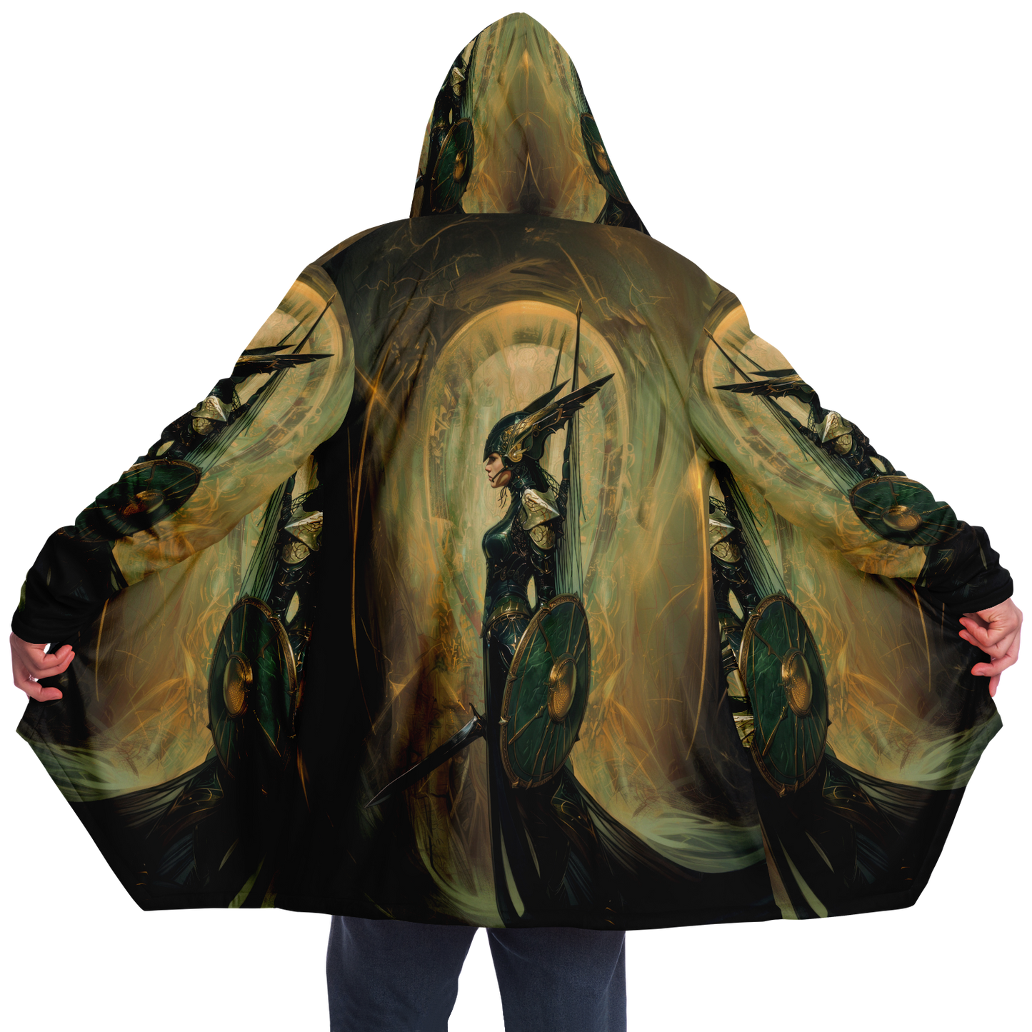 Elite Elven Guardian Microfleece Cloak