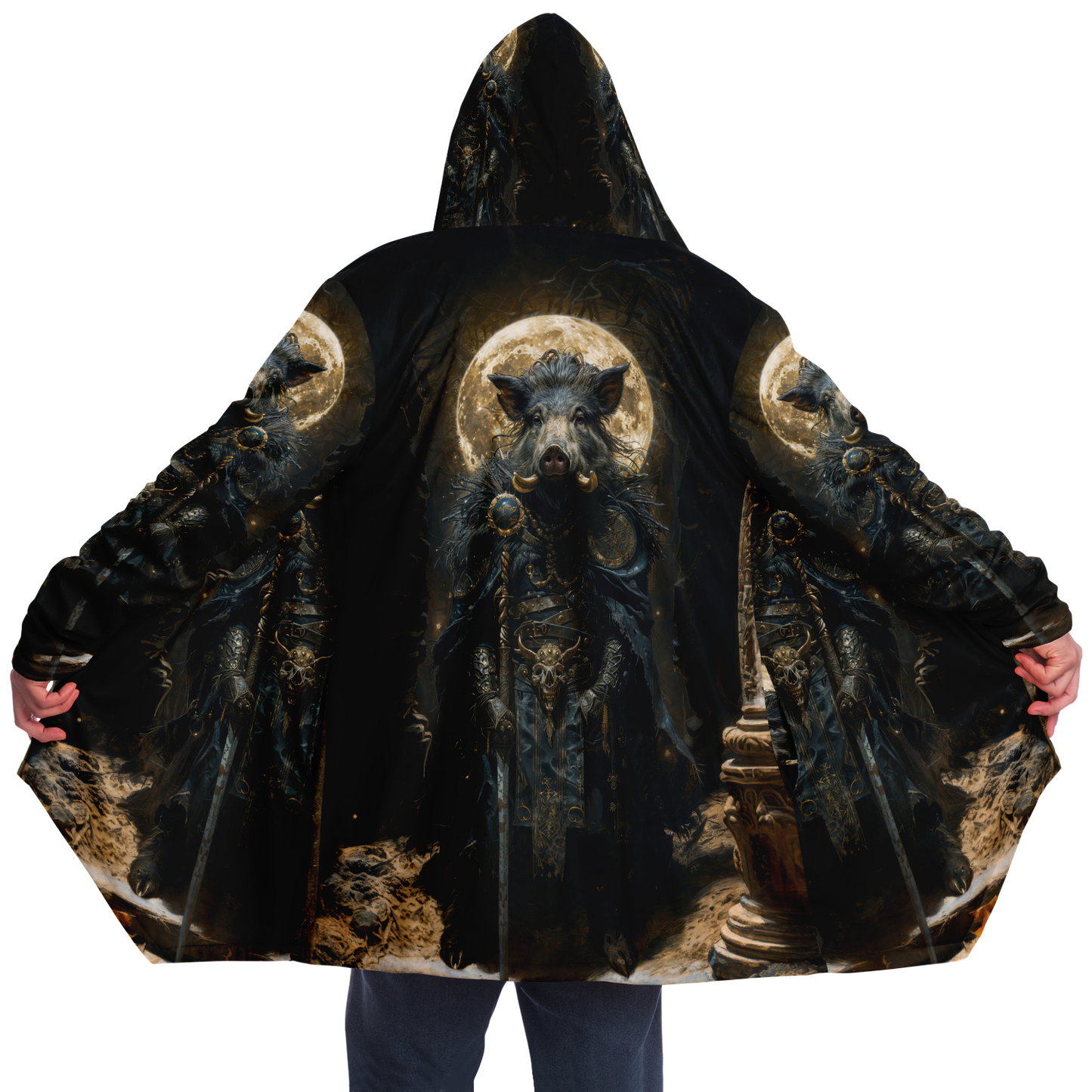 Shadowtusk Shaman Microfleece Cloak