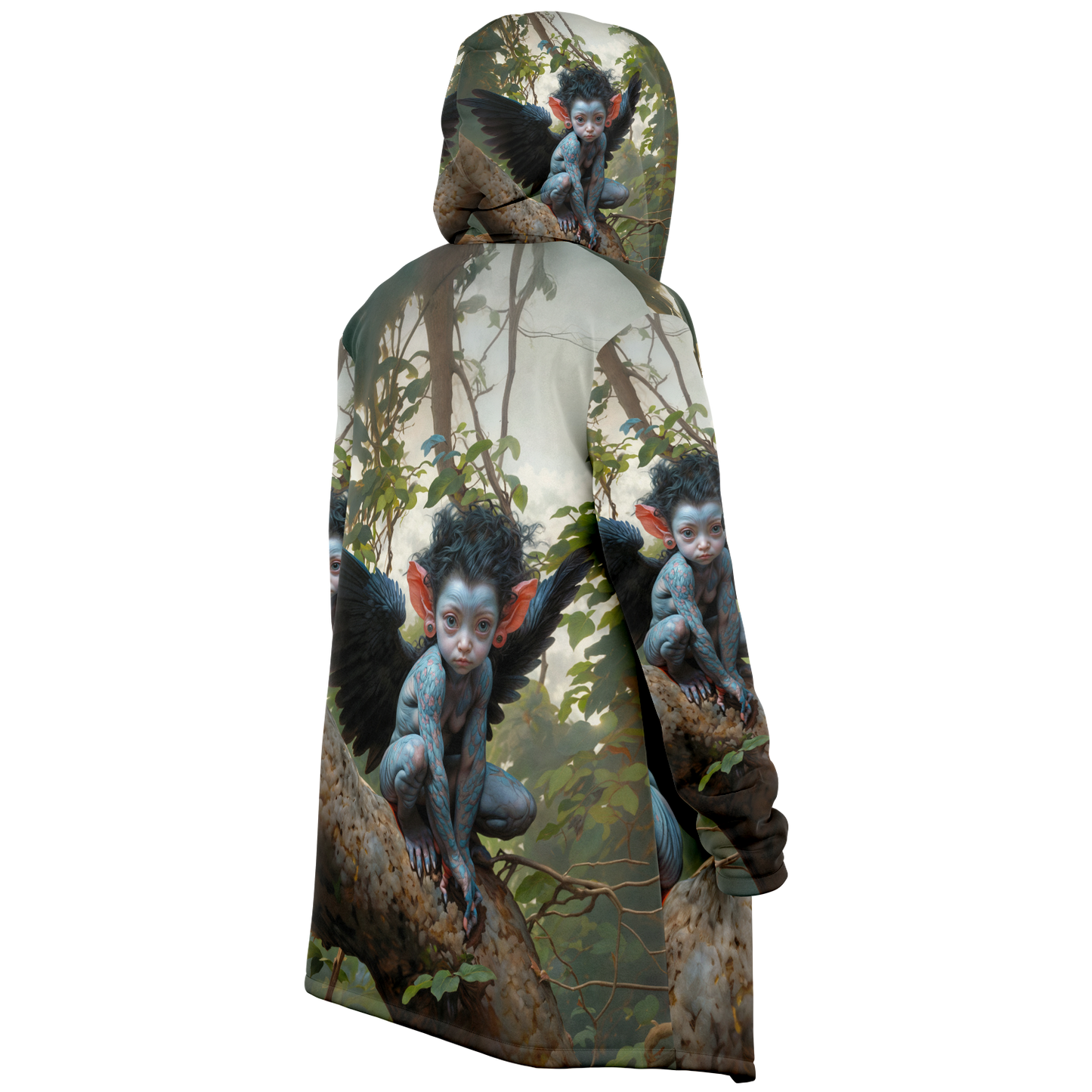 The Tree’s Secret Keeper Microfleece Cloak