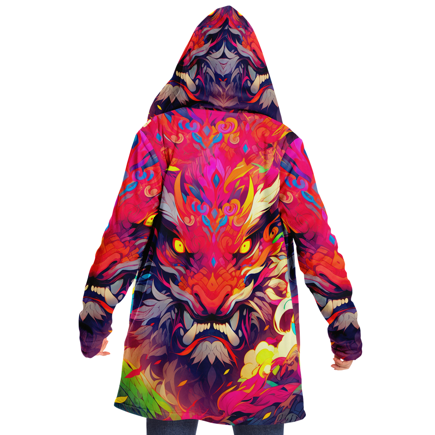 Oni Tiger Microfleece Cloak