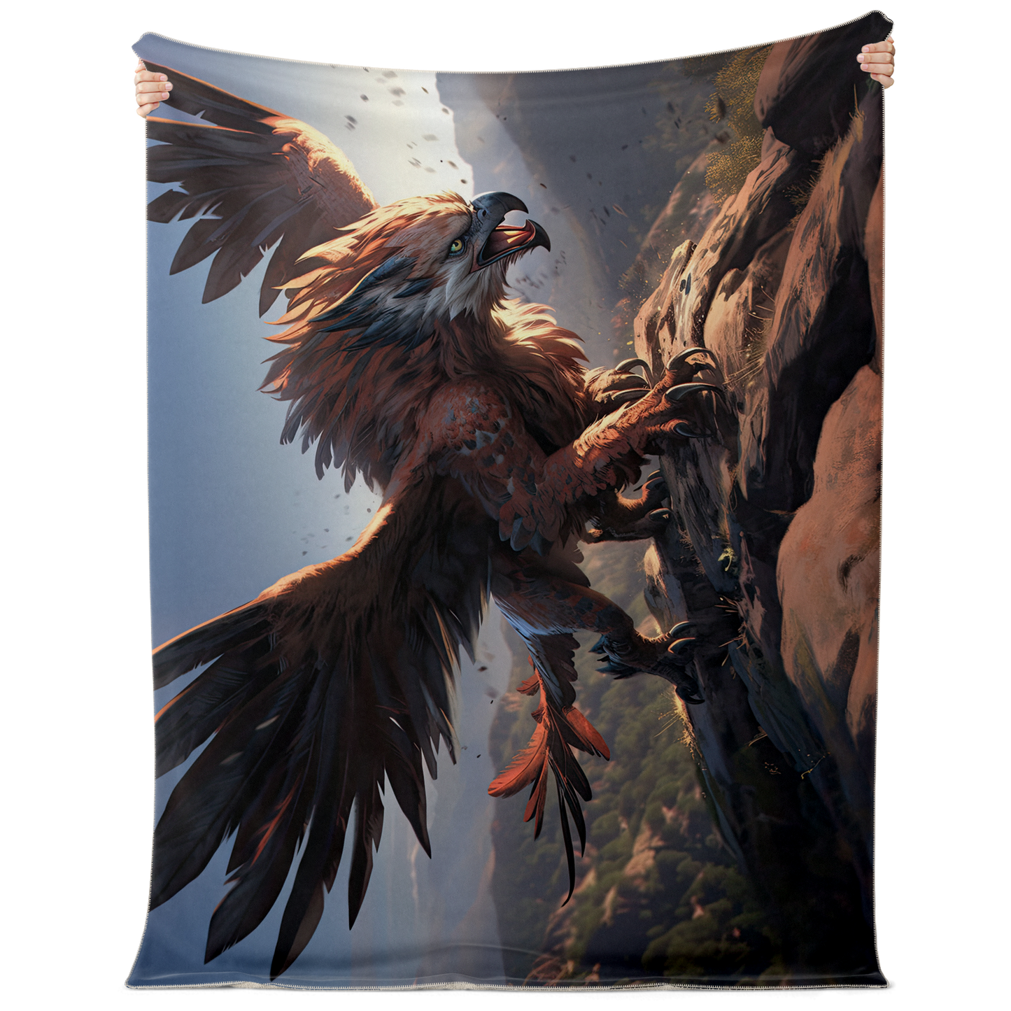 Griffon Touchdown Premium Microfleece Blanket