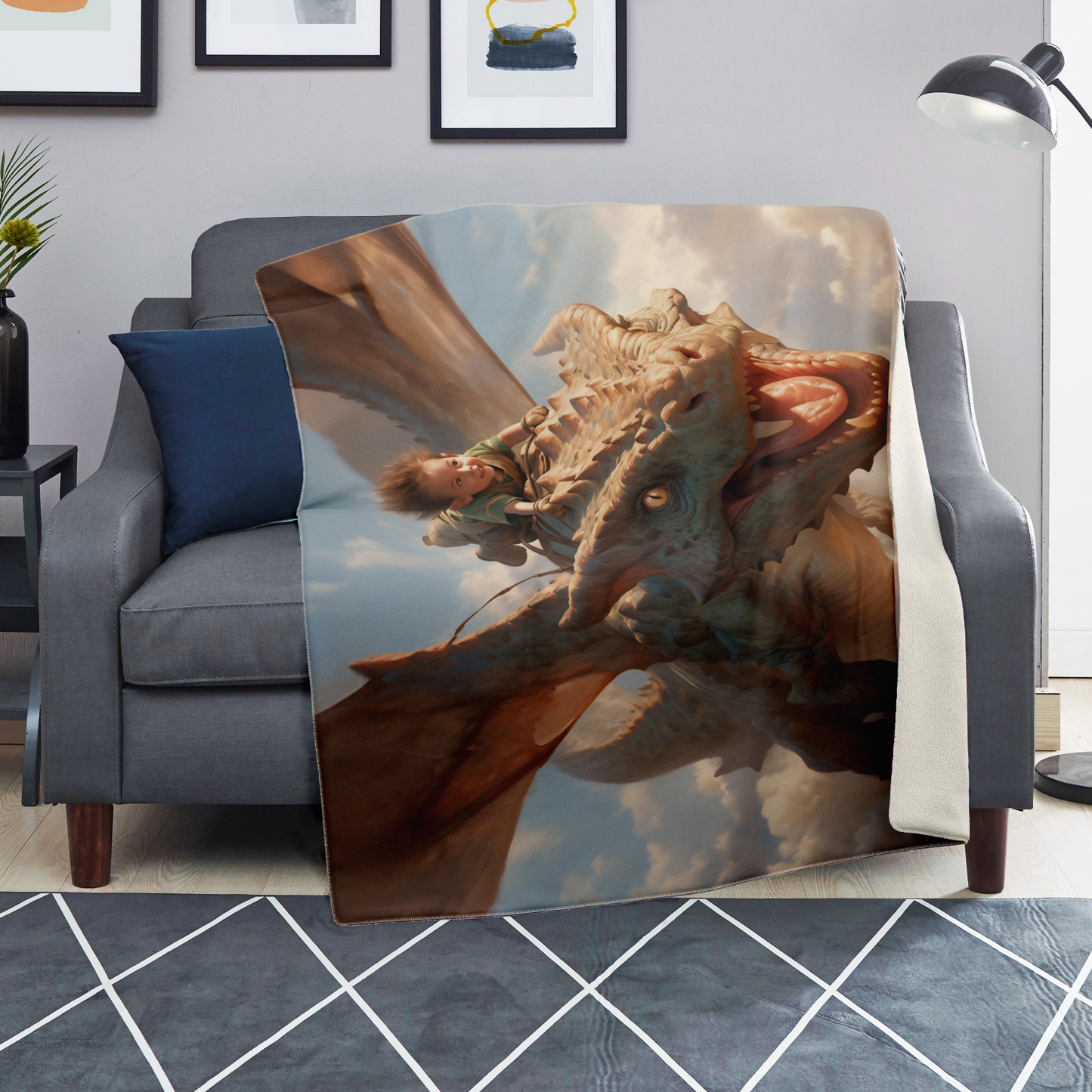 Freedom Premium Microfleece Blanket