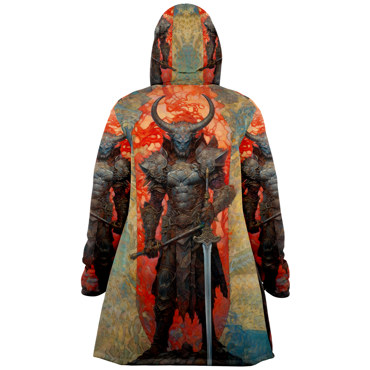 Minotaur Champion Microfleece Cloak