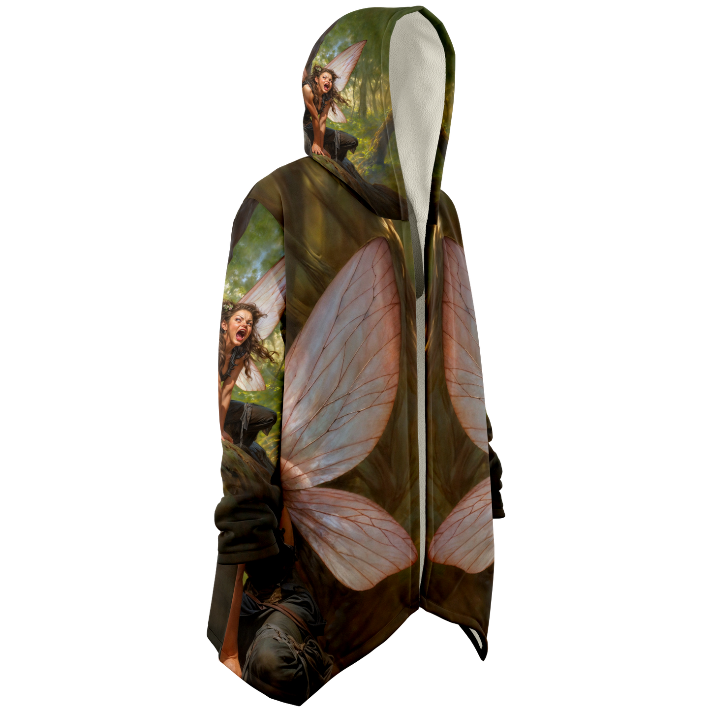 I Dont Care! Microfleece Cloak