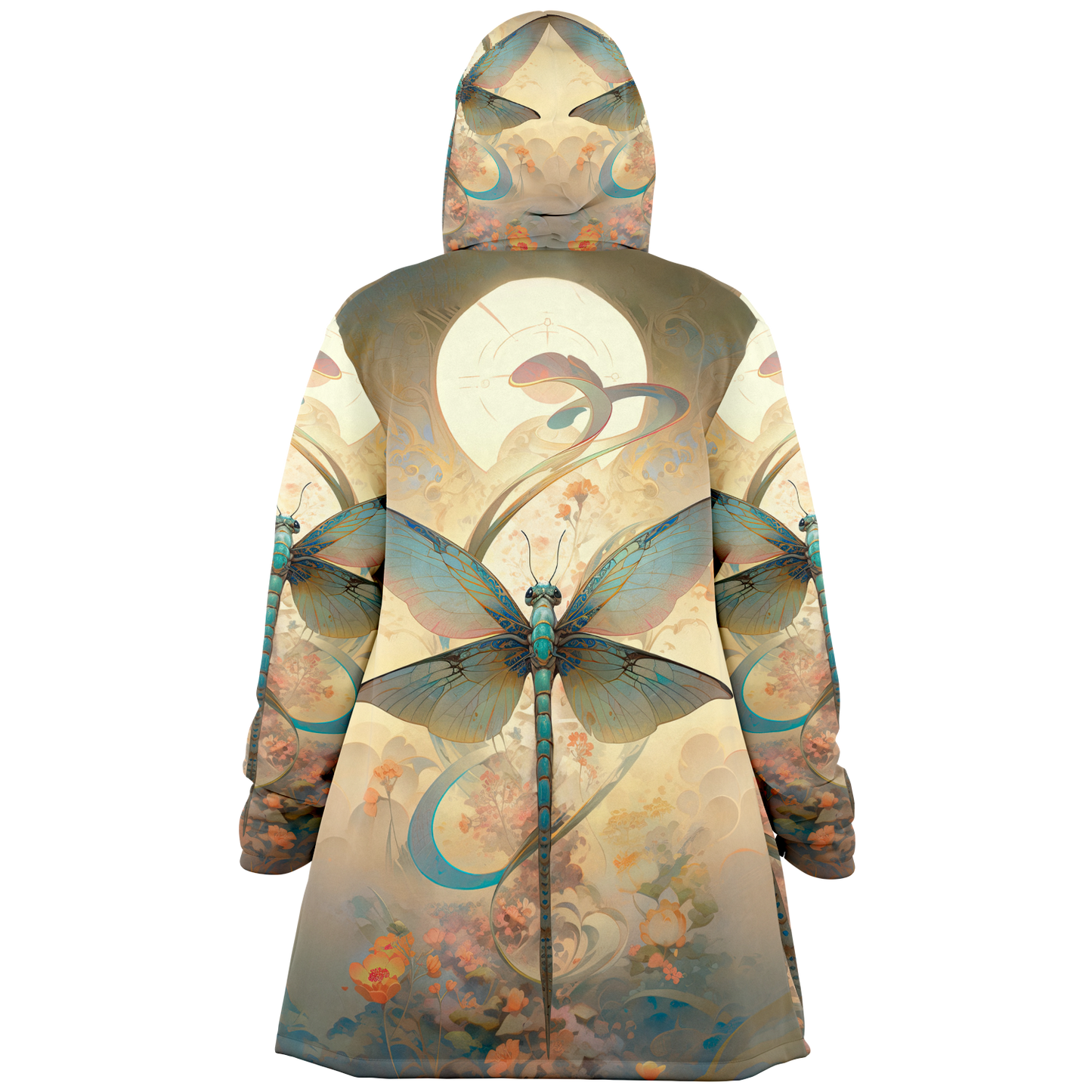 Zen Dragonfly Microfleece Cloak